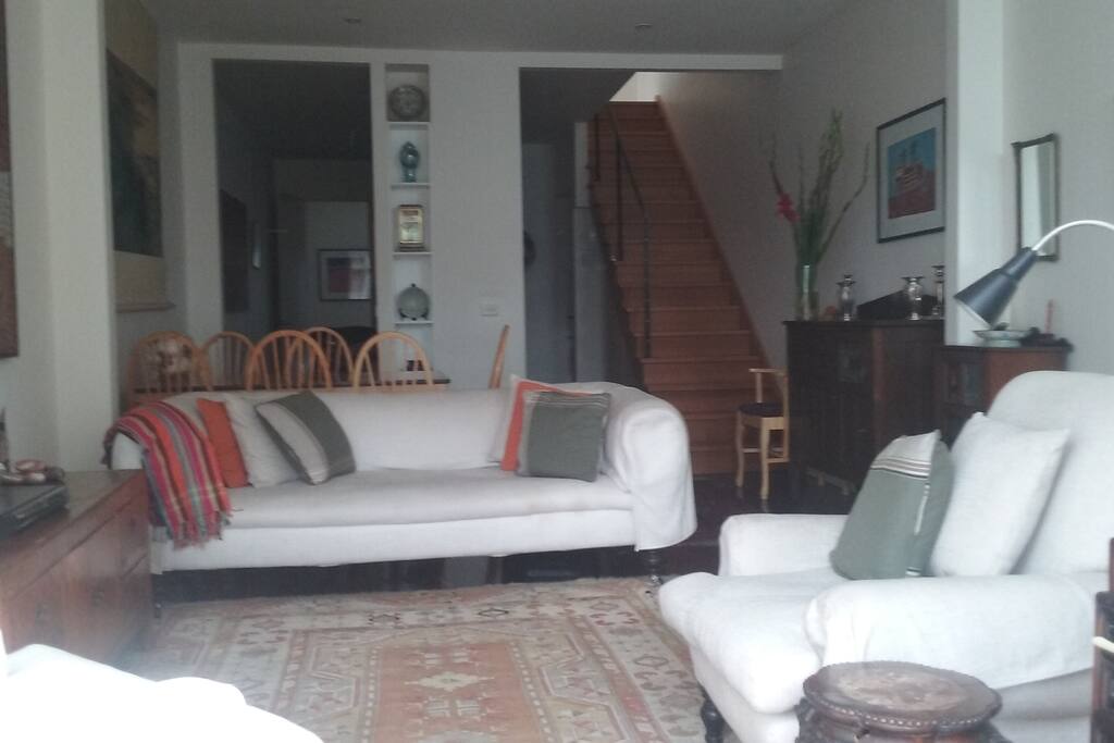 Open plan living/dining area