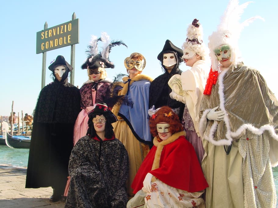 Carnival by our vaporetto stop