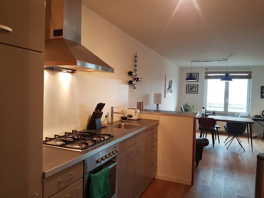 The kitchen has (almost) everything you might need