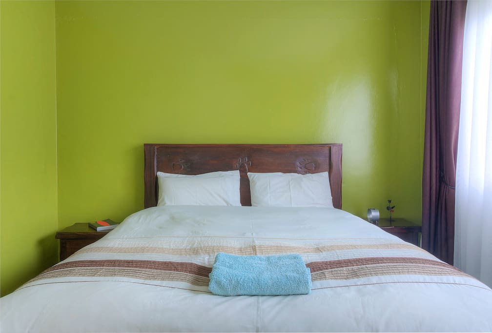 Large and comfortable bed