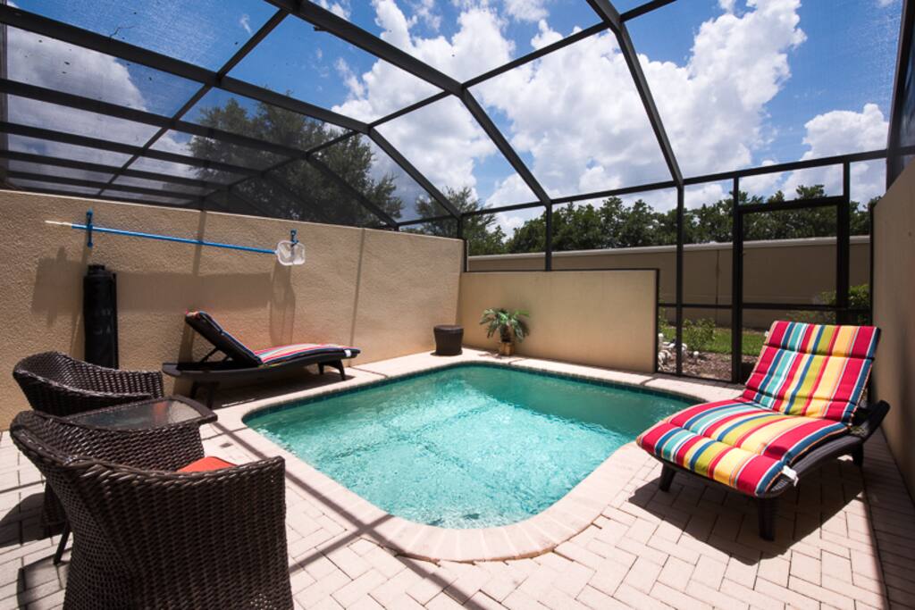 Enjoy a splash in your own private pool
