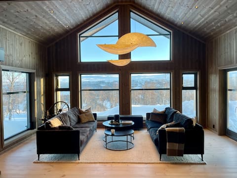 Successful Airbnb property: Panorama View Cabin by Hardangervidda & the slope in Nore Og Uvdal