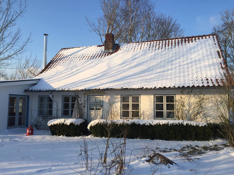 Im Winter traumhaft schön (dauert aber länger bis es warm ist)