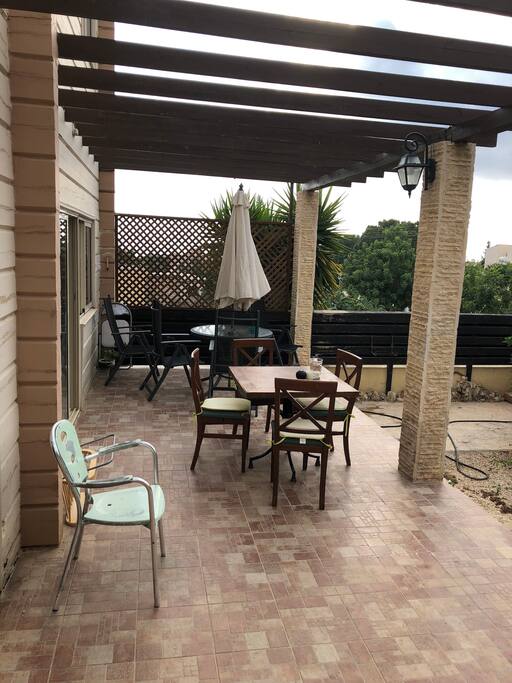 Back veranda