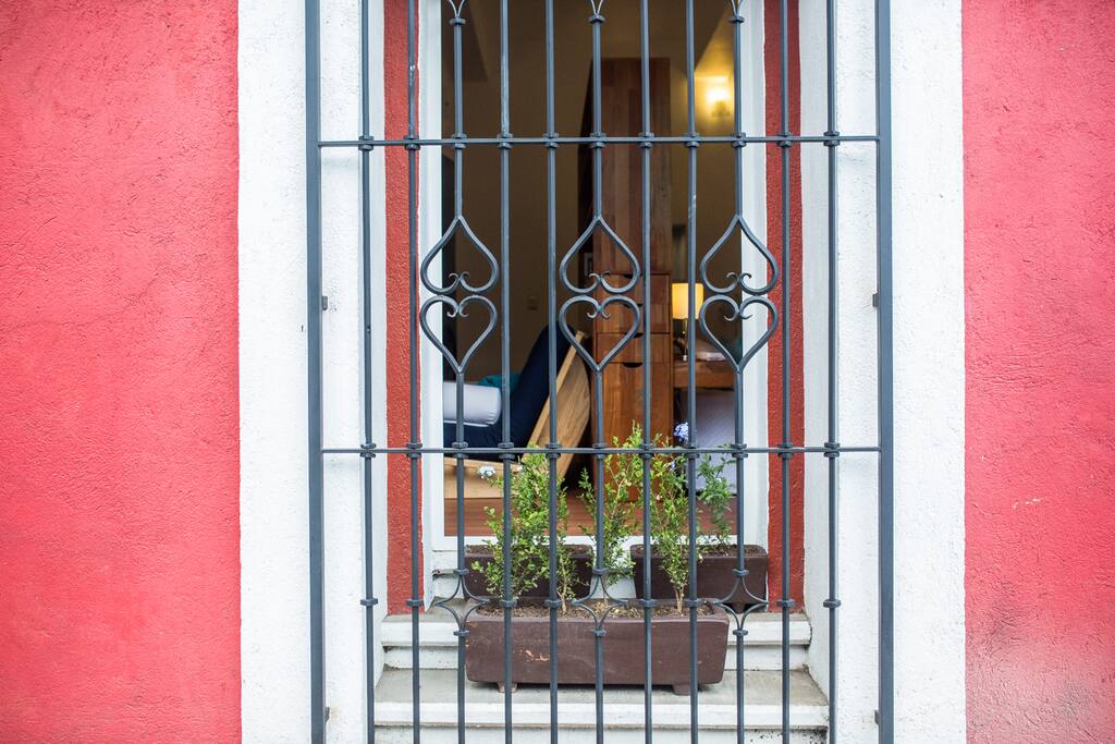 Front window