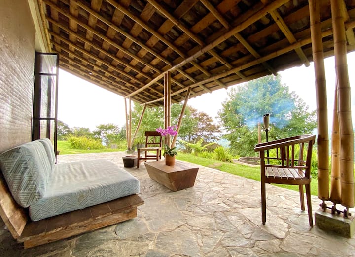 Casa de Barro (Clay House) in a Magical Place. (Citlalapa)