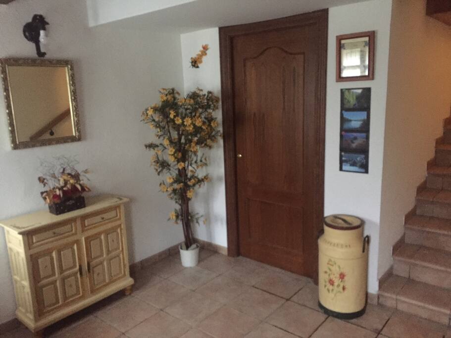 Entrada de la casa