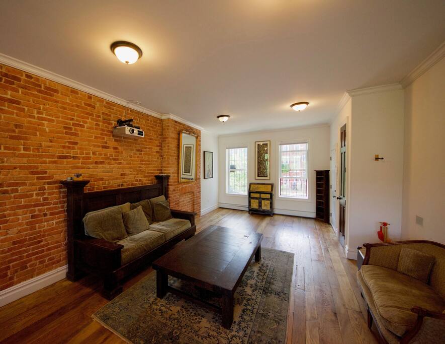 Living room without baby set up
