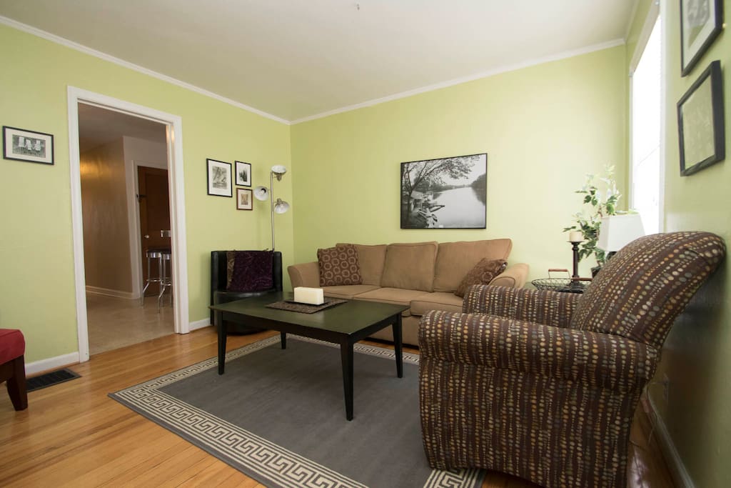 Living Room is cozy.