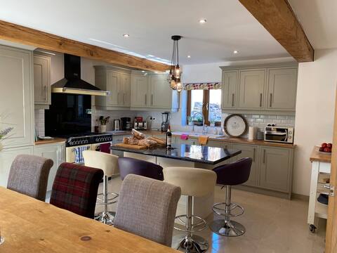 Renovated farmhouse in countryside setting