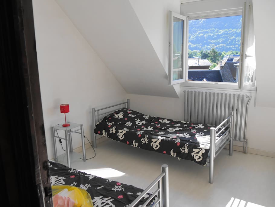 chambre 2 lits