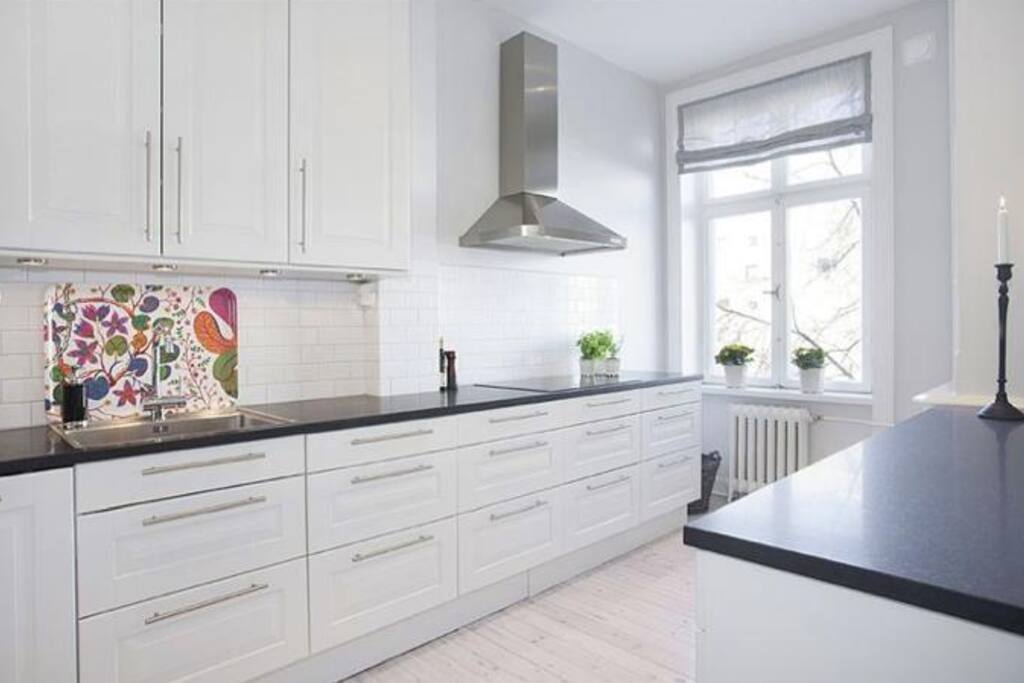 Spacious kitchen