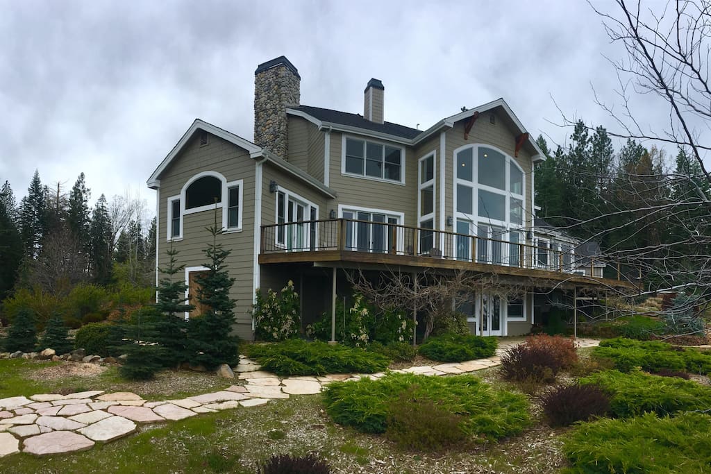 Rear View of House