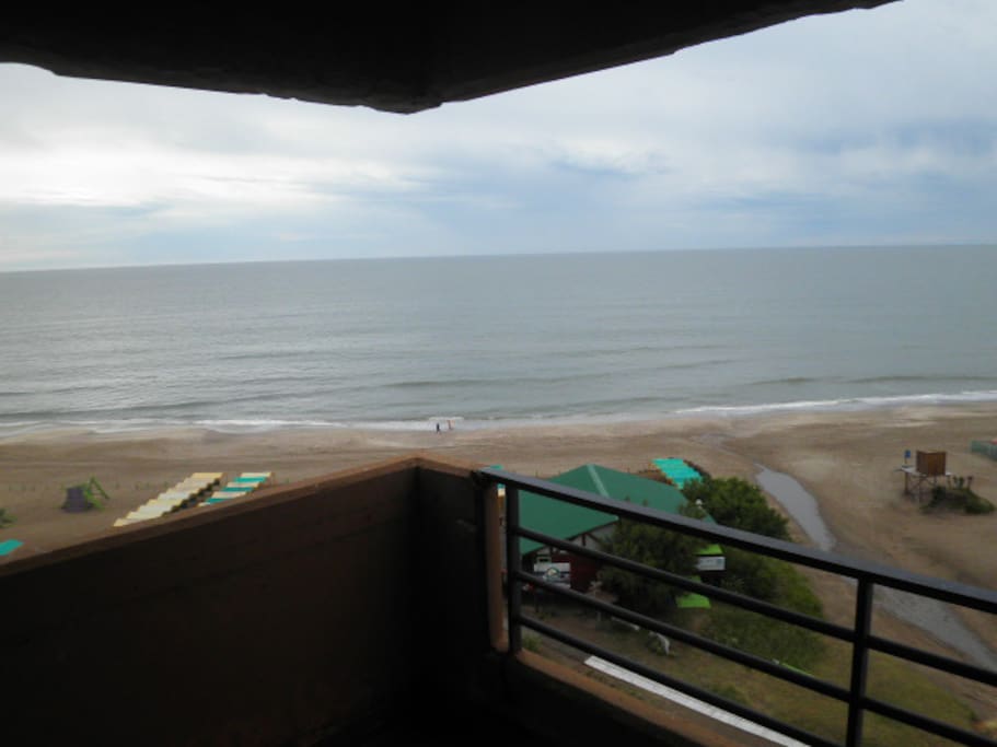 Vista del mar desde el balcón principal