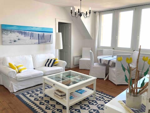 Propriété Airbnb réussie: T3 cosy au coeur de Biarritz vue mer à Biarritz