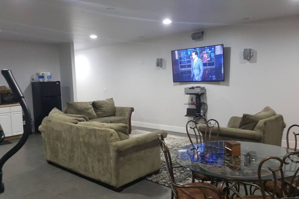 Open concept living space