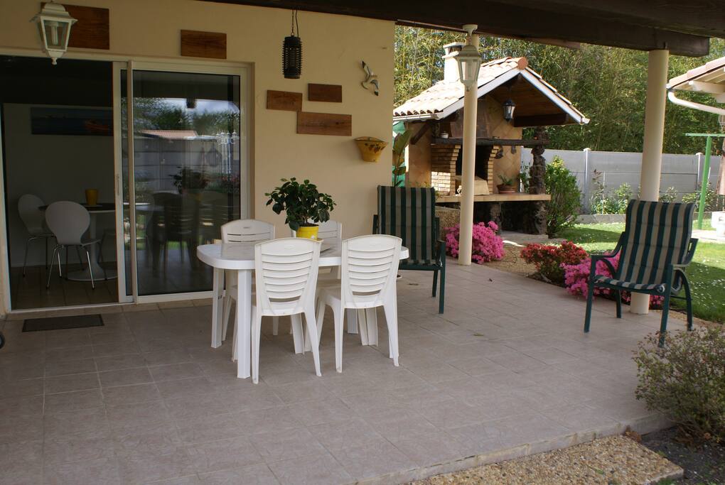 Terrasse couverte