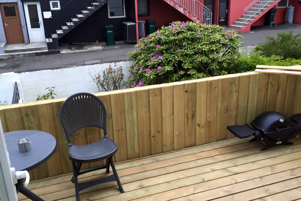 New balcony from the living room