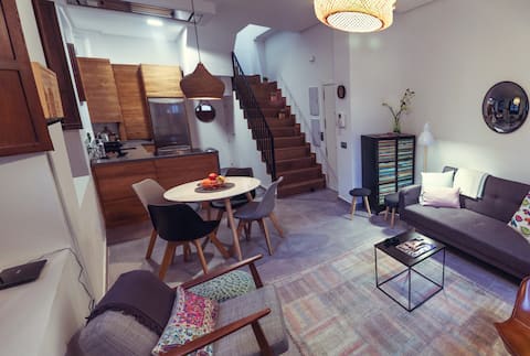 Airbnb con mejor rendimiento: Luxe design duplex 100 m² in historic center en San Bernardo