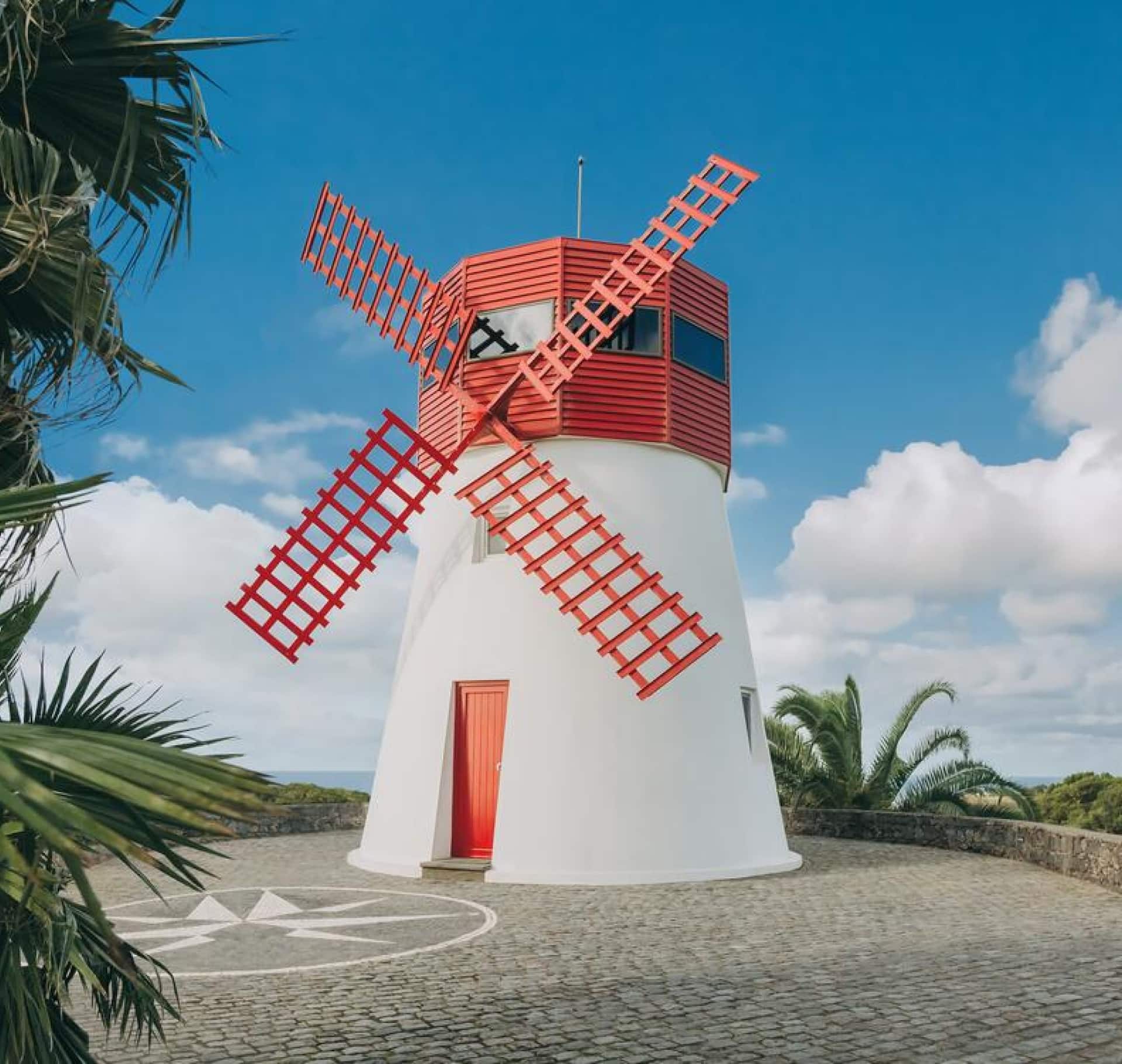 Moinho de vento, Em Óbidos, Portugal 2013 Agradeço ao sobri…