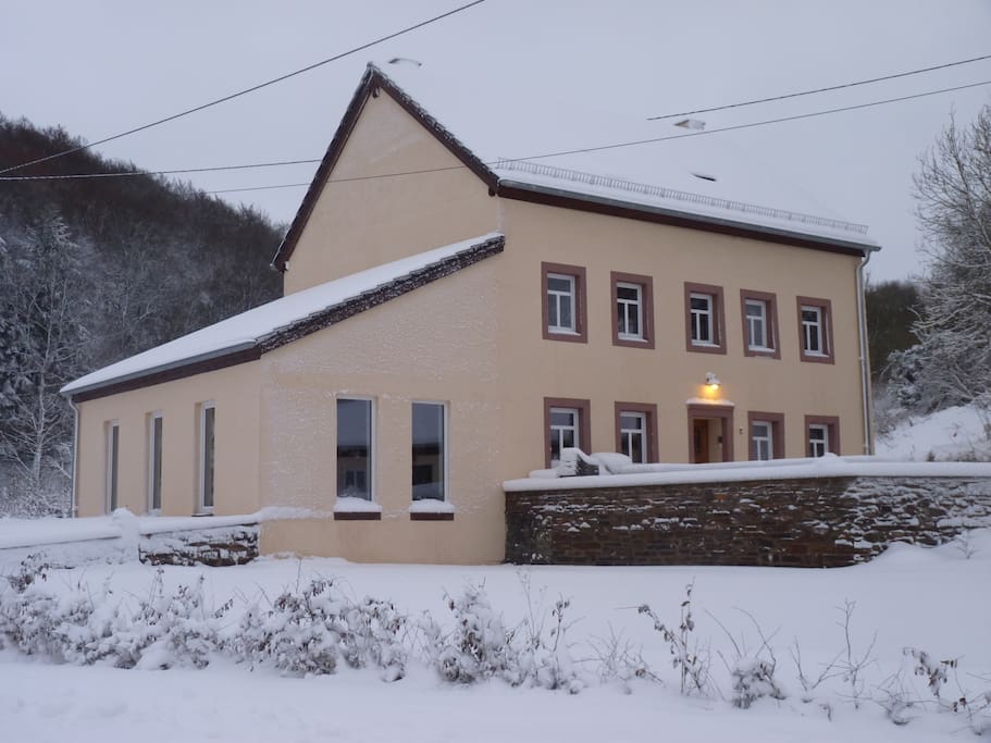 Ferienhaus Eifel Landhaus Enztal im Winter