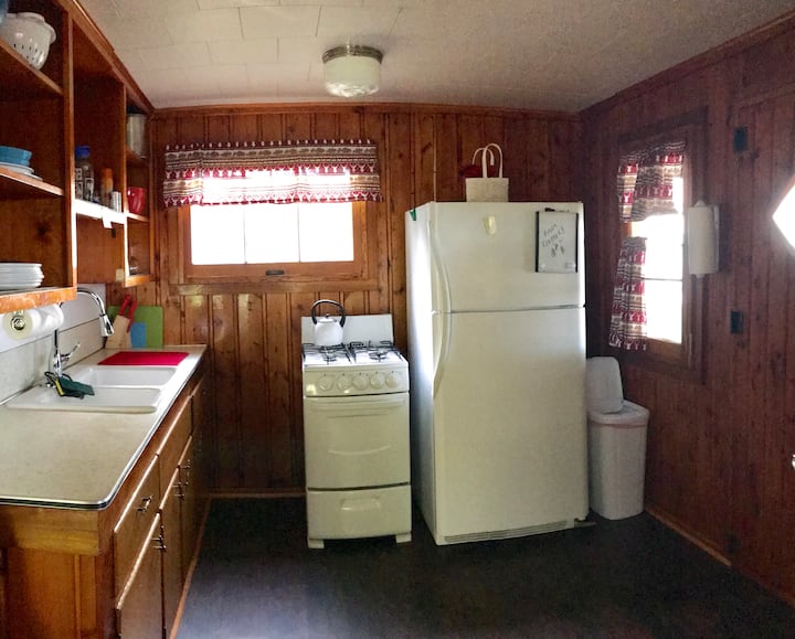 3 Little Cabins on private Lakefront 2023 opened! Cabins for Rent in