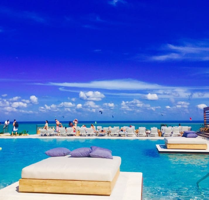 Enjoy sun-drenched days at the pool