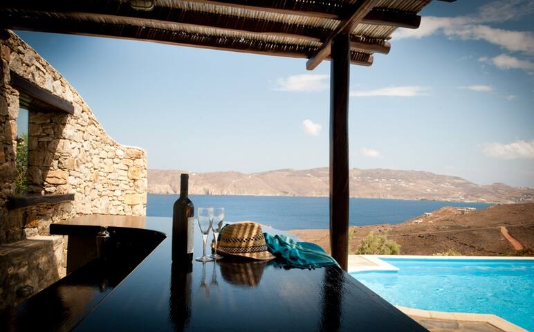 Breathtaking Sea View Private Villa With Pool BBQ. gallery image 2