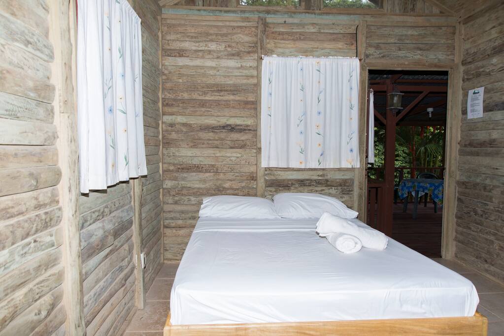 Room with double bed