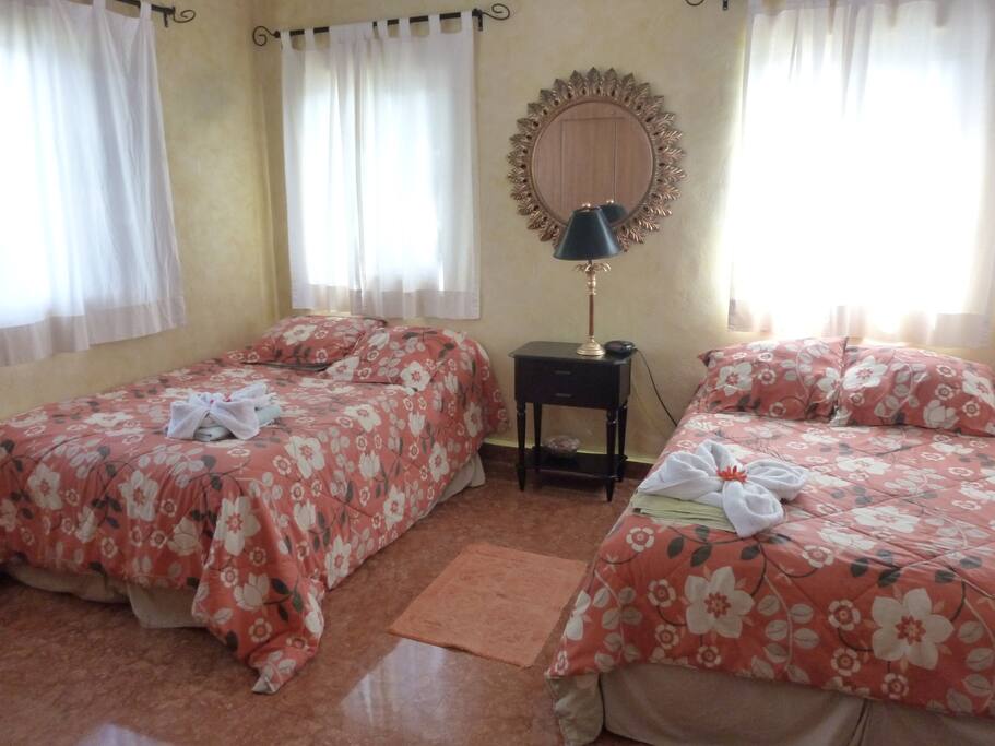 2nd Floor Bedroom #2 - 2 Full size beds