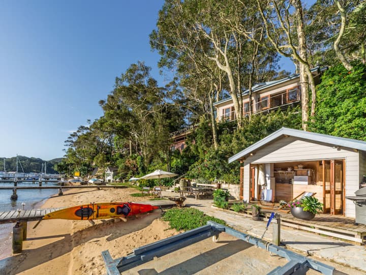 Scotland Island Beach House Pittwater Waterfront Houses for Rent in