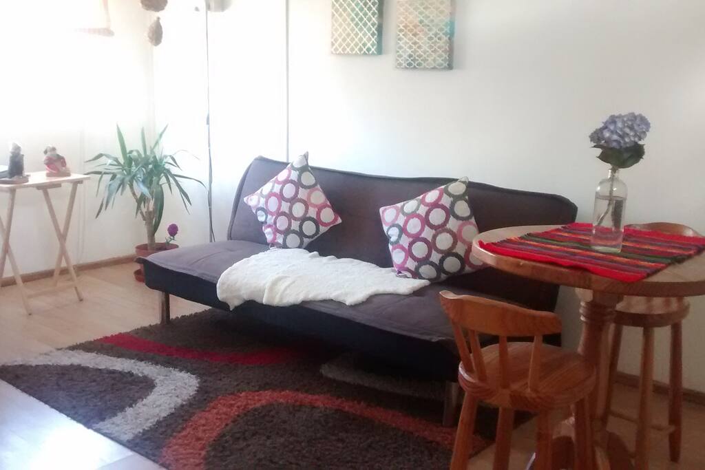 Estar con sofá cama