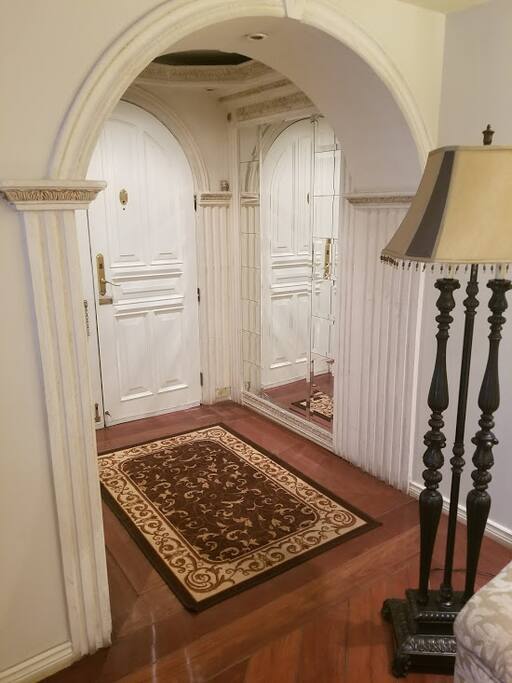 Entrance to the apartment