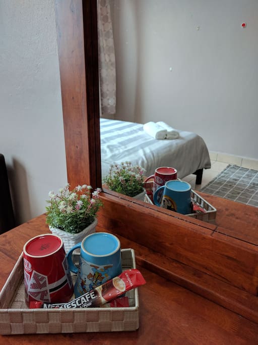 Coffee and tea provided