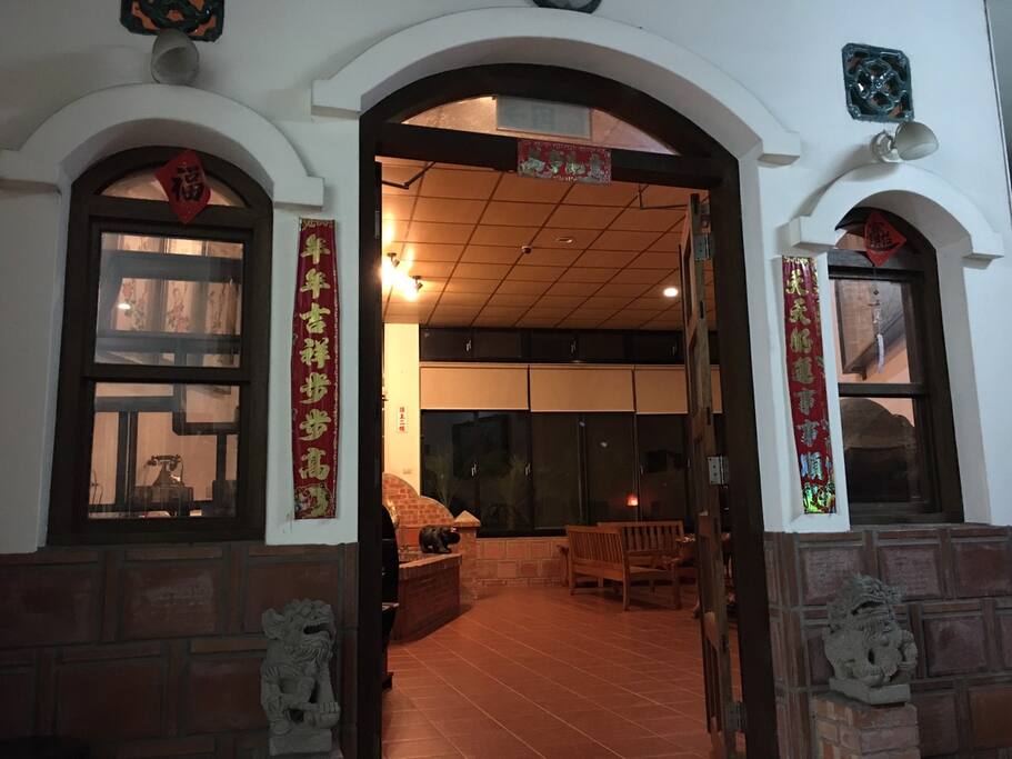 大門口