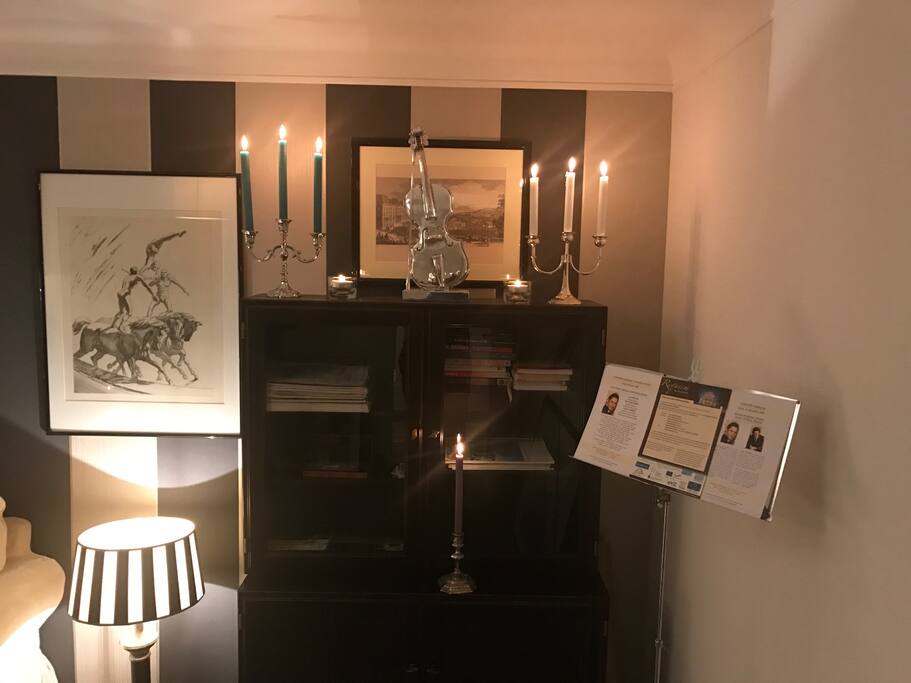 The living room