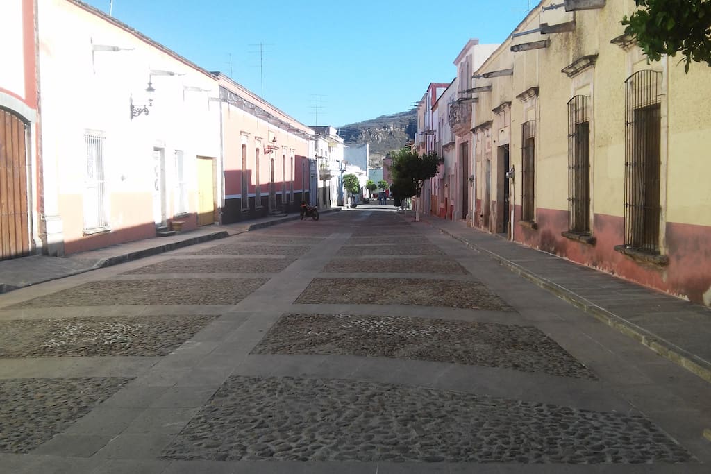 Calle peatonal Zona de Monumentos