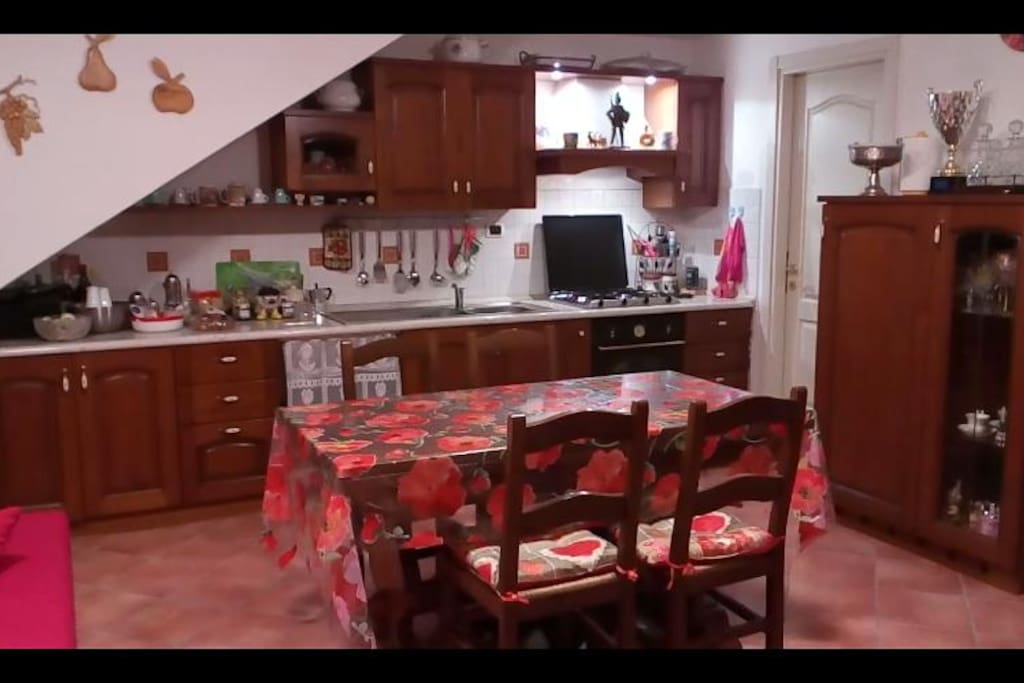 zona cucina-tinello