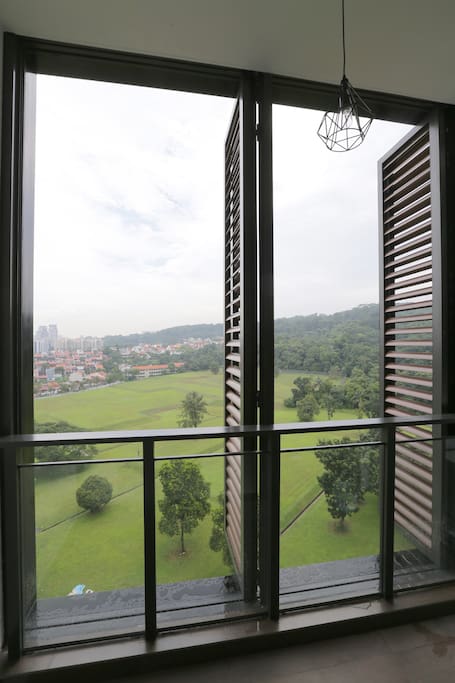 Magnificent garden view
