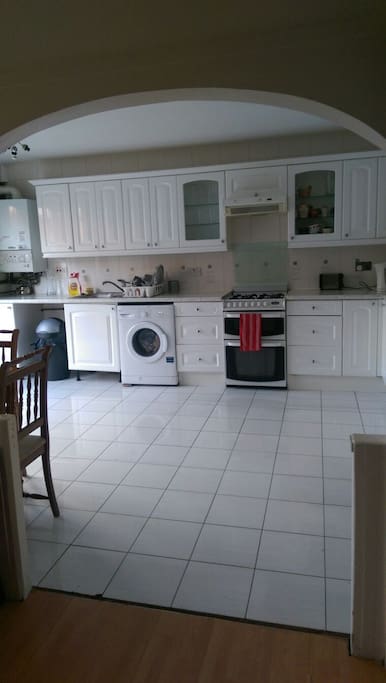 Spacious kitchen