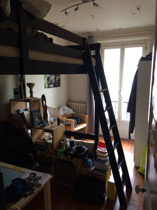 Chambre à mezzanine
