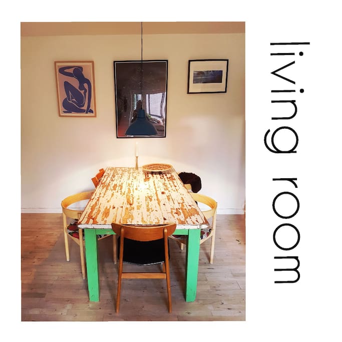 dinner table. living room