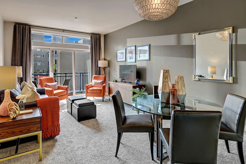 Open floor plan.