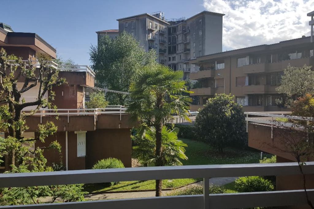 vista dal terrazzo della camera