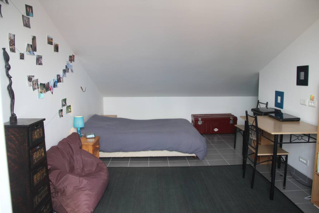 Chambre à l'étage
