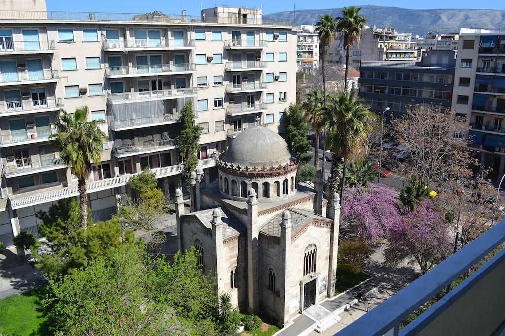 Saint George's Square from the balcony