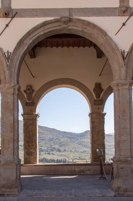 Vasari's Loggias - just nearby the apartment