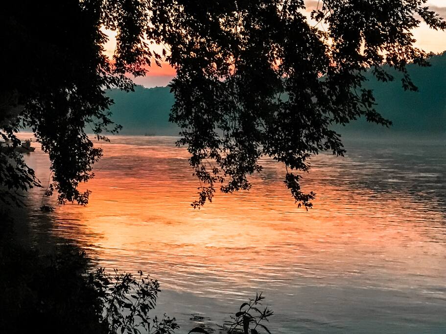 Evening river views.
