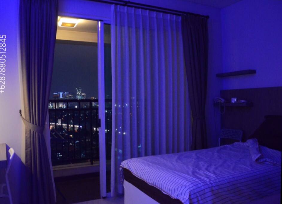 splendid night view thru out the balcony