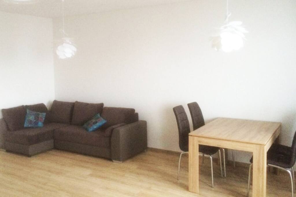 Living/Dining Room (in the process of being furnished)